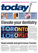 today Ontario Dental Association Meeting, Toronto, May 7, 2026