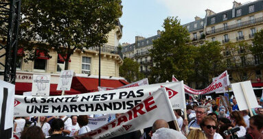 La santé n'est pas une marchandise