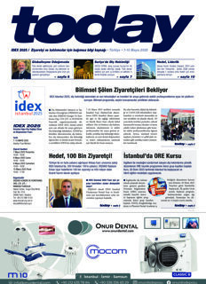 today IDEX Istanbul May 7–10, 2025