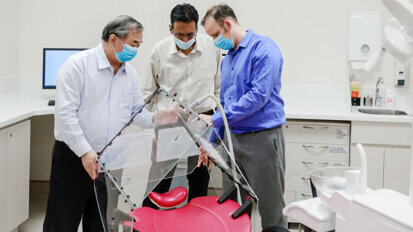 Researchers develop tent to prevent spread of SARS-CoV-2 in dental settings