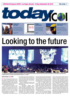 today ICOI World Congress XXXVI Las Vegas September 28, 2018