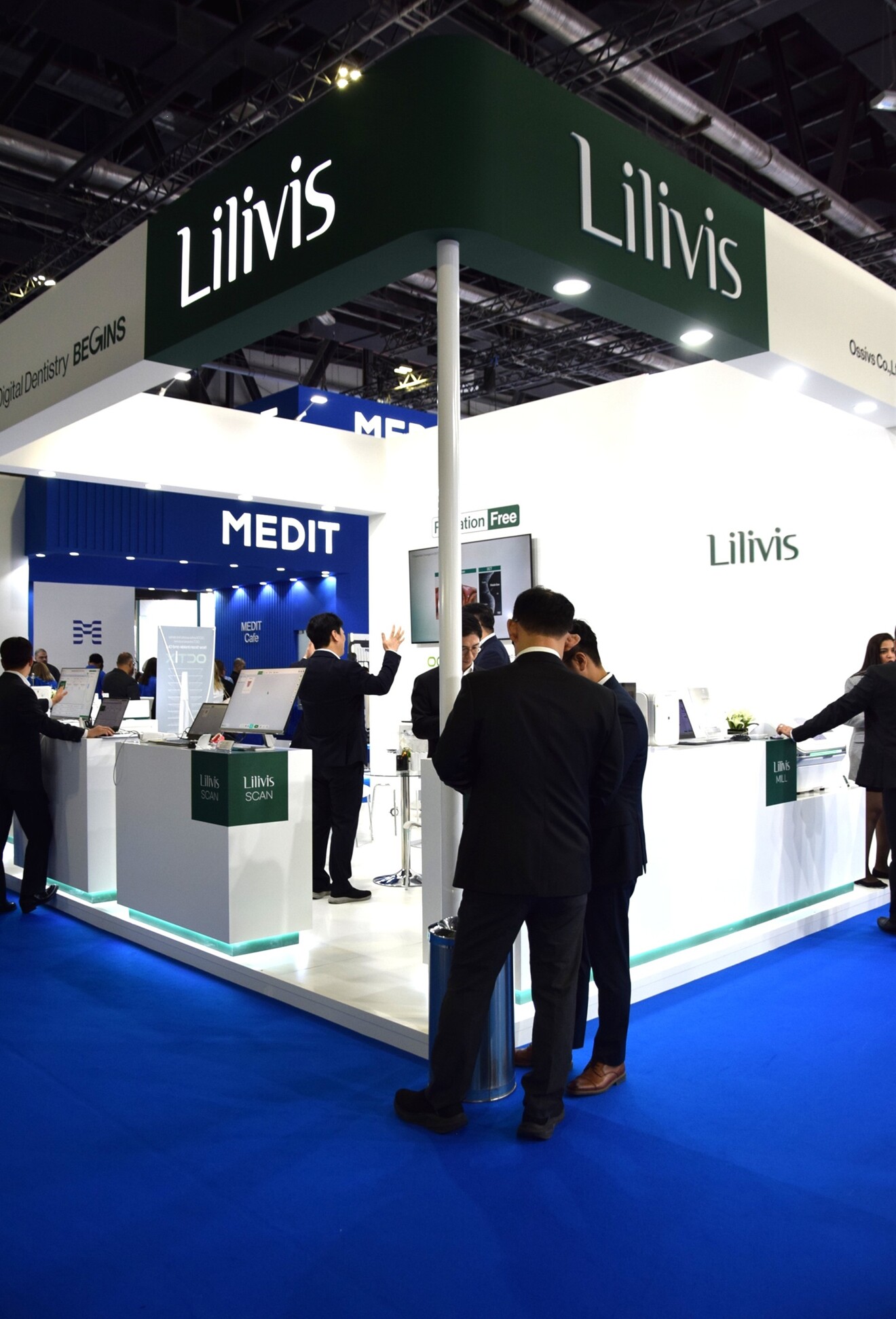 The OSSVIS booth (#2F14) is located in Hall 2 of AEEDC Dubai. 