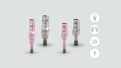 Digitalization in Prosthetic Dentistry with Abutments: Ti Base Abutments