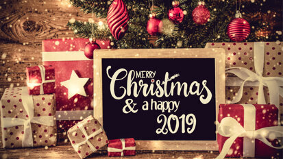 Wir wünschen Ihnen frohe Weihnachten und einen guten Rutsch!