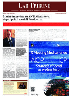 Lab Tribune Italy No. 1, 2018