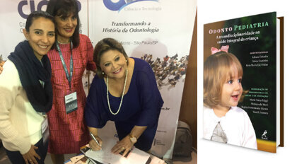 Odontopediatras brasileiras lançam livro no XXV Congresso da OMD