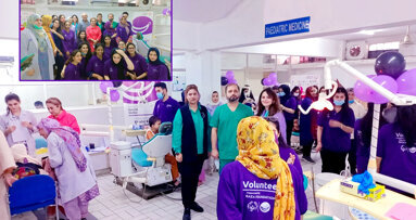 AIDM conducts oral screening of Special Olympics athletes