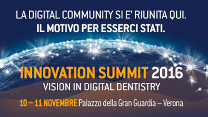 Innovation Summit 2016. Vision in digital dentistry