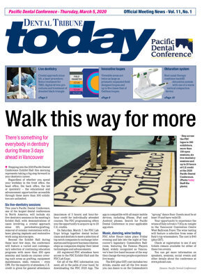 today Pacific Dental Conference Vancouver March 05, 2020