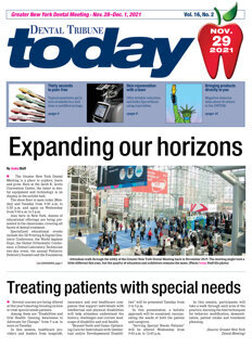today Greater New York Dental Meeting Nov. 29, 2021