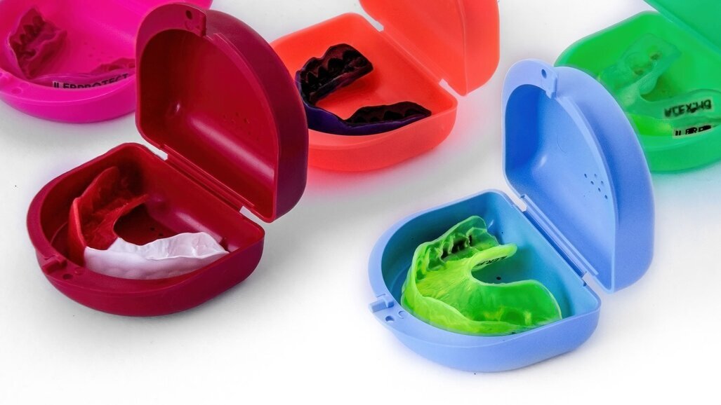 Protectores bucales para deportistas