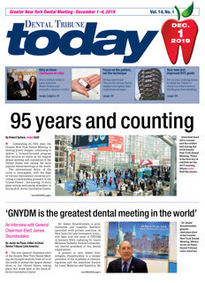 today Greater New York Dental Meeting Dec. 1, 2019