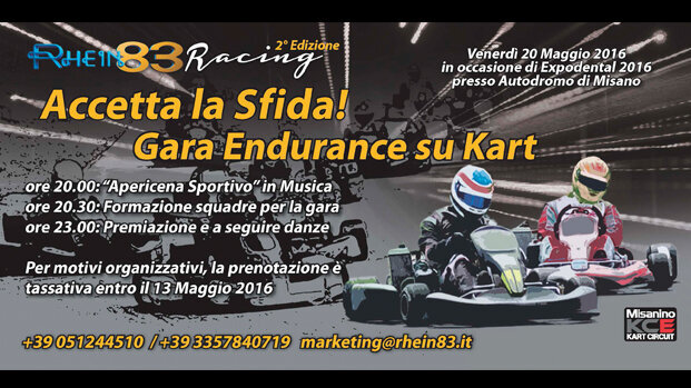 Rhein83 Racing seconda edizione