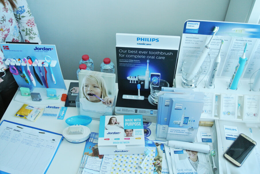 Philips Sonicare &Jordan show latest SmartBrush and “My Smiles” support products 