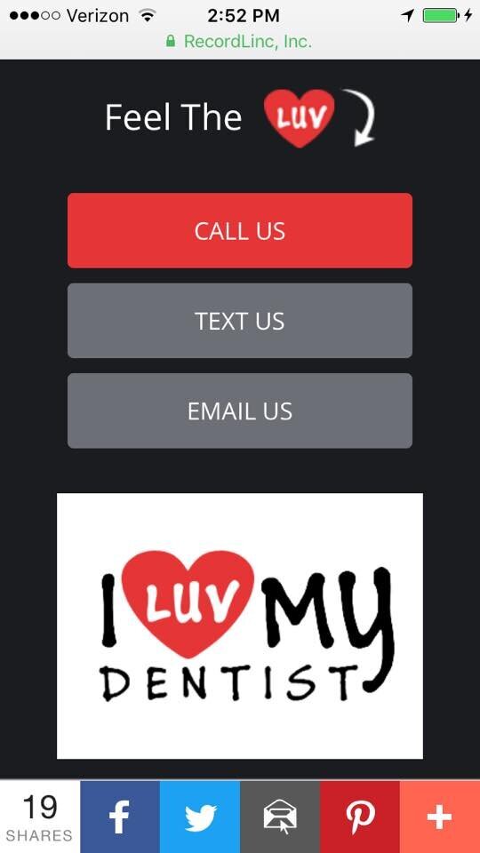 I LUV MY DENTIST - User Interface - Feel Luv