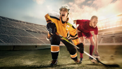 Mundgesundheit im Profisport: Deutsche Studie vergleicht Fußball- und Eishockeyspieler