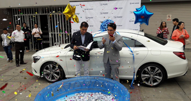 Dent Import rifa un Mercedes Benz