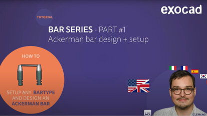 exocad – Bar Series Part 1: Ackerman Bar Design and Set-Up