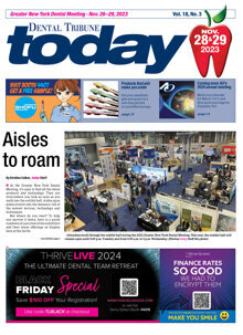 today Greater New York Dental Meeting Nov. 28–29, 2023