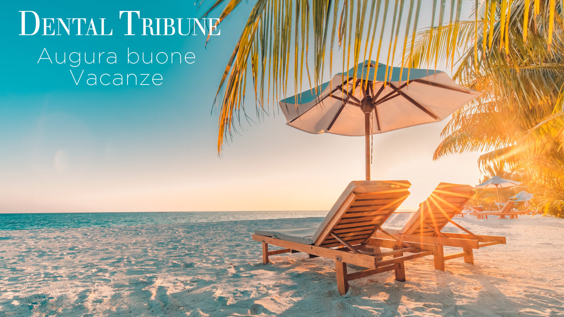 La Redazione di Dental Tribune Italy auspica per i suoi lettori una ritemprante pausa estiva
