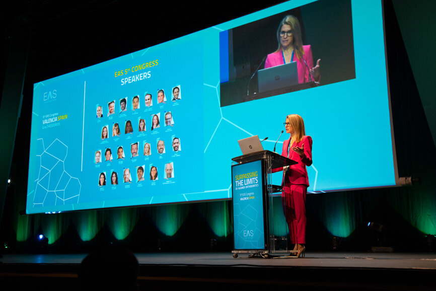 Dr Gina Theodoridis was the scientific chairperson of the congress and will be the president of the sixth congress in May 2025 in Rhodes, Greece. (Image: EAS)