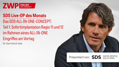 1 CME-Punkt: Live-OP „Das SDS ALL-IN-ONE-CONCEPT – Teil 1“ im Archiv