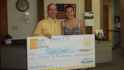 Thanks to Smile for a Lifetime, children receive free orthodontic care