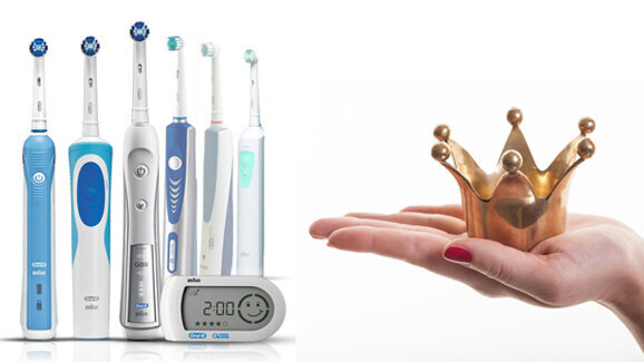 Oral-B zum sechsten Mal in Folge Sieger bei Stiftung Warentest