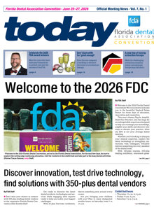 today Florida Dental Association Convention June 25–27, 2026