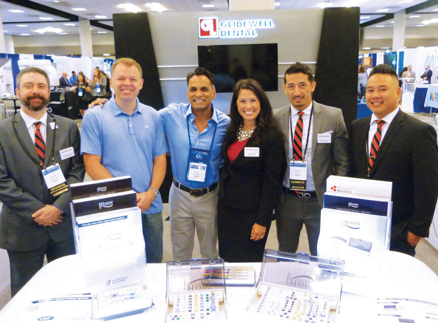 Dr. Paresh B. Patel and the team at Glidewell Dental. Photo by Sierra Rendon/DTA
