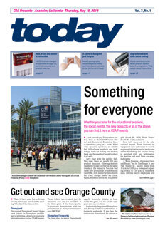 today CDA  Anaheim, Calif. May 15, 2014