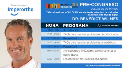Programa científico del congreso Expoorto 2019