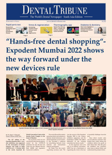 Dental Tribune South Asia No. 11, 2022