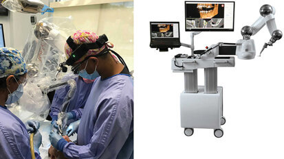 Periodontist becomes one of first to use surgical robotics when placing implants