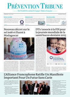Pr&eacute;vention Tribune France No. 1, 2015