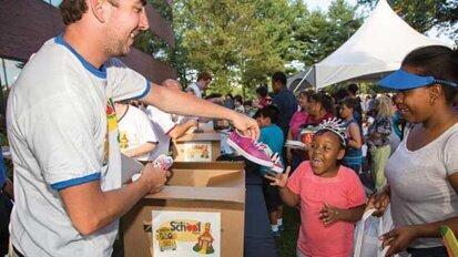 School outfits and supplies help children confidently return to the classroom