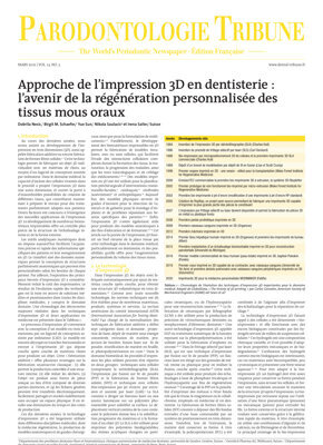 Parodontologie Tribune France No.1, 2021