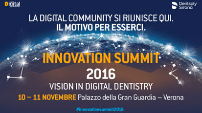 Innovation summit 2016, vision in digital dentistry