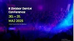Zlatibor Dental Conference 2025 od 29. do 31. maja 2025. godine u hotelu Grand & Sky Tornik na Zlatiboru