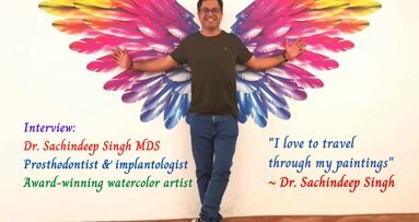 Dentist's artwork exhibition opens in Mumbai today
