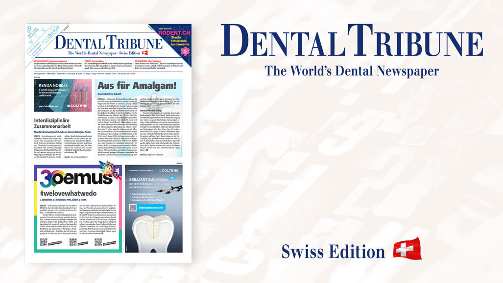 Gut informiert mit der aktuellen Dental Tribune Schweiz 2/2024