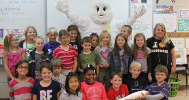 Dental students reach out to children at elementary schools