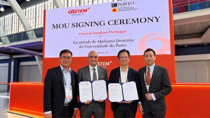 Osstem assina memorandos com FMDUP e Instituto de Periodontologia da FMUC