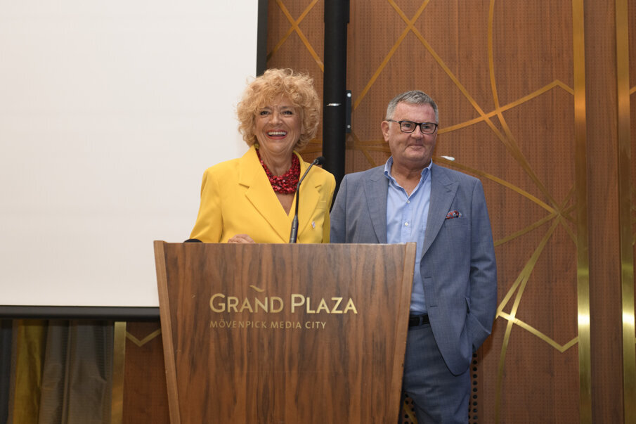 Dr Dobrina Mollova – Founder and CEO of CAPP, Prof Paul Tipton – President of the British Academy of Restorative Dentistry (BARD)