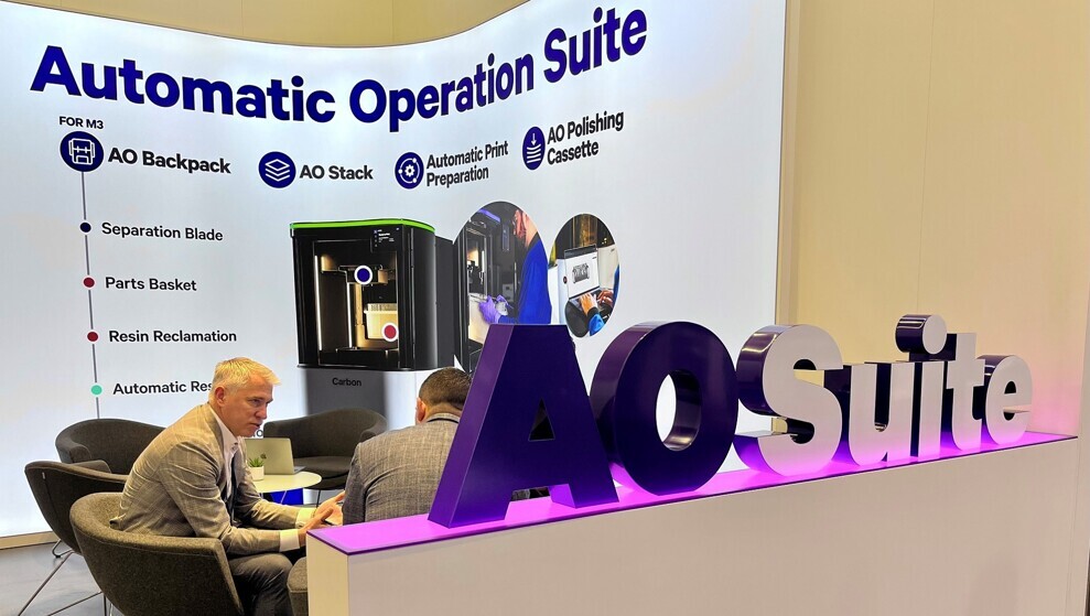 Among the highlights showcased at the Carbon booth were the AO Suite, notably the AO Backpack, and Lucentra.