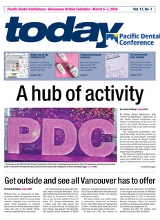 today Pacific Dental Conference, Vancouver, March 5-7, 2026
