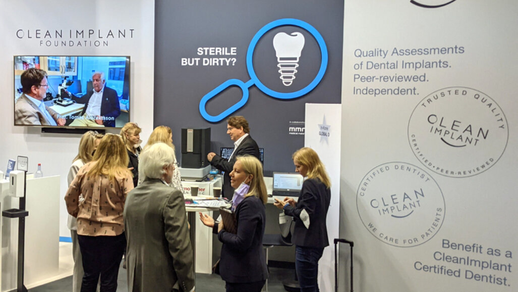 CleanImplant Foundation mit REM-Analyse auf der IDS 2023 vertreten