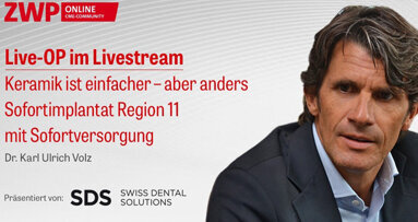 Live-OP im Livestream: Keramik ist einfacher – aber anders