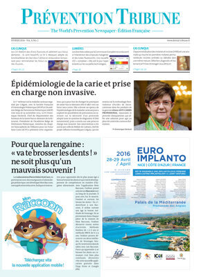 Pr&eacute;vention Tribune France No. 1, 2016