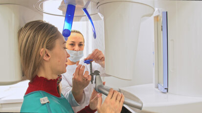 Reduced radiation possible with AI prediction of root morphology